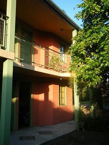Our room (downstairs) @ Hostal del Jardin, Salto