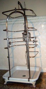 The old family shower still in place in the Museo 