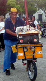 The peanut seller