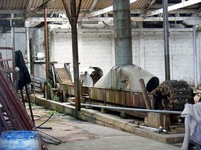 Part of the processing plant