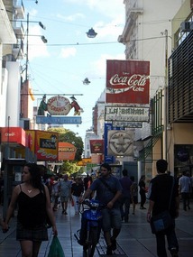 A Rosario shopping street