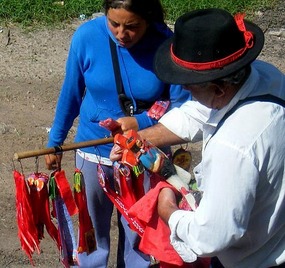 Why buy your ribbons - I have my own Gauchito Gil!