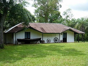 Film set replica of Quiroga's 1st house