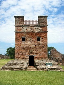 Tower at Trindad mission ruins