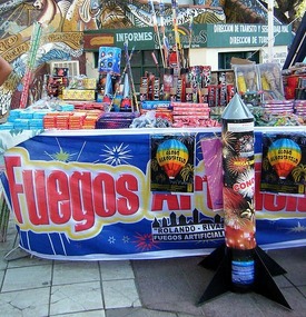 Fireworks big and small for sale