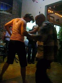 VIDEO - T gets his dancing shoes on for Xmas!