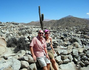 Us at the Tastil ruins