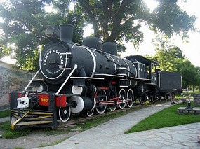 Old loco, now museum piece
