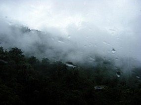 above the clouds