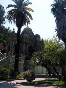 At the base of Cerro (hill) Santa Lucia