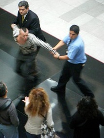 Art protest & arrest at Antigua China exhibition