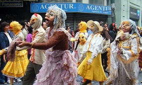 The carnaval parade