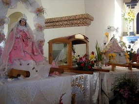 Some Mary's delivered safely to San Pedro church