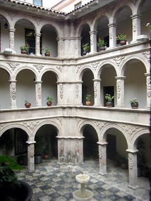 National Art Museum courtyard