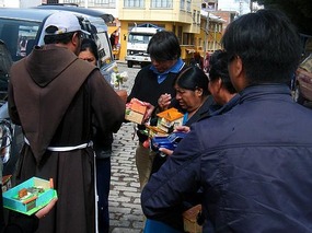Blessing of miniature cars & houses