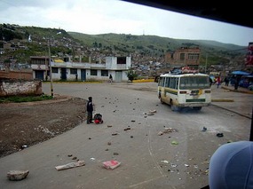 Aftermath of the Puno roadblocks