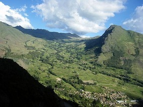 View from Pisac ruins