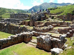 Inkan remains at Chinchero