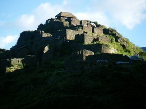 Inkan town at Pisac