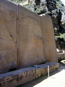 Ollantaytambo altar, Temple to Pachamama