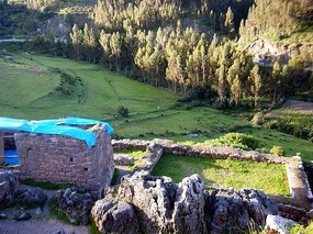 Pukapukara ruins & Inka trail (parallel tracks)