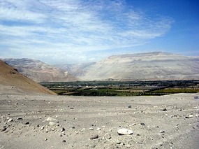 Looking back to the valley  - still walking...
