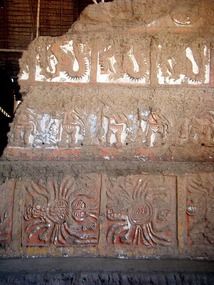 Murals at Huaca de la Luna
