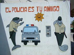 The policeman is your friend