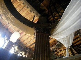 Fire damaged Theatre Bolivar