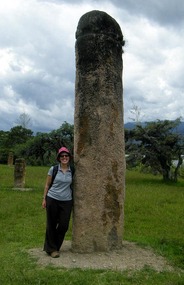 Jen chooses a really big one! Fertility Temple