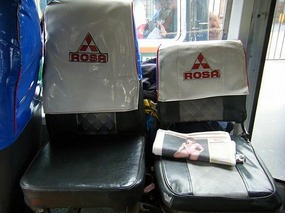 Rosa has her own bus
