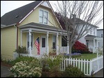 White picket fence