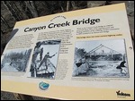 Canyon Creek Bridge, built 1962