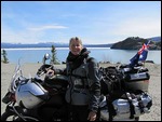 Showing the Aussie flag in Alaska