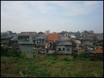 Jakarta from the train