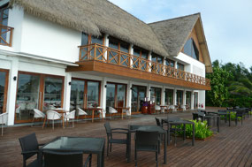 The main restaurant