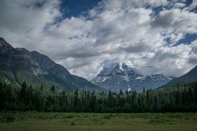 Mount Robson from Visitor Center