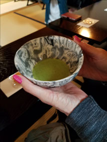 It is green tea not pea soup