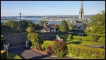 View of Cobh Harbour from our B&B