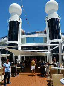 Exploring the ship. These are elevators with radar