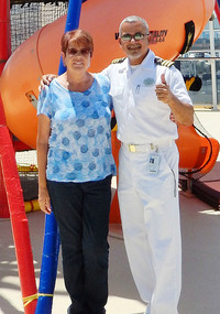 First day on the ship and Nelly has a boyfriend!