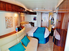 Our Epic Cruise Balcony Suite.