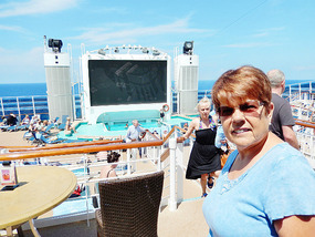 The outdoor theater