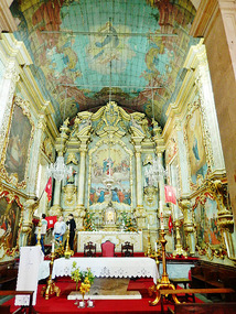 Inside Our Lady of Monte