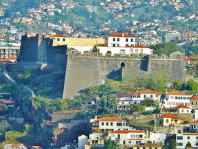 Madeira, orginally a fortified walled city