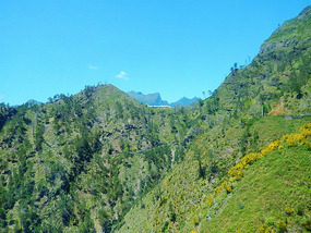 Views from high up in the mountains.