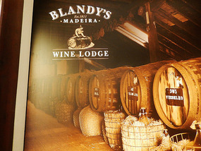 We tasted the famous Madeira wine.