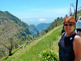 We were above the clouds at this height.