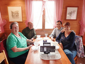 Heidi, Willi, Jim and Nelly