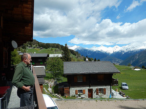 Top of the mountain above Dichtuhus